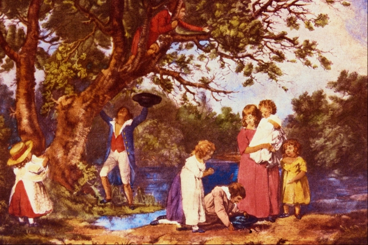 Bambini che nidificano